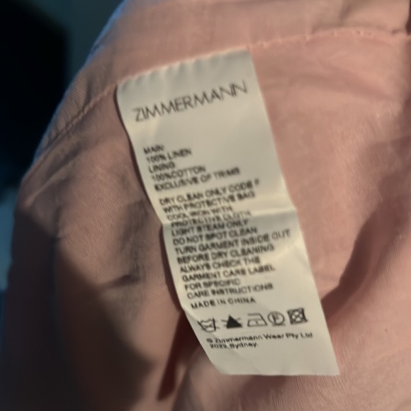 Beautiful Zimmermann Top with Skirt size 4 Zimmermann size - Picture 10 of 10